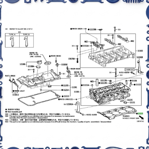 Toyota Corolla (ZWE211-AEXEB) Cylinder Head