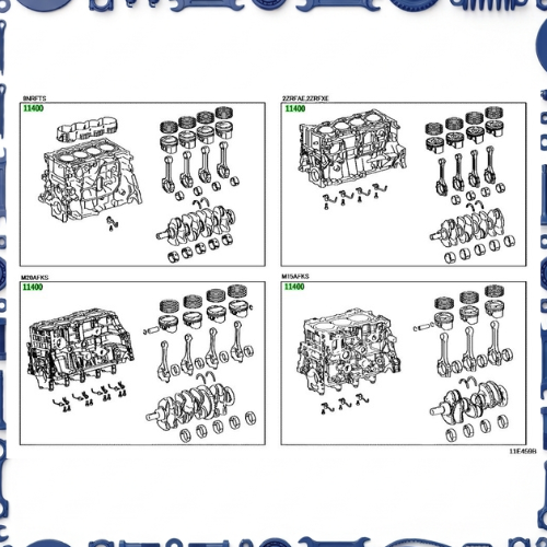 Toyota Corolla (ZWE211-AEXSB) Short Block Assembly