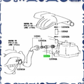 Toyota Aqua (NHP10-AHXCB) Ventilation Hose
