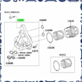 15609 - BRACKET SUB-ASSY, OIL FILTER
