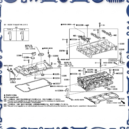 Toyota Corolla (ZWE211-AEXEB) Cylinder Head