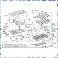 Cylinder head for Toyota 11122-47020