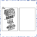 Short block assembly for Toyota 11400-36070