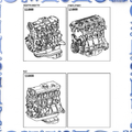 Partial engine assembly for Toyota 19000-75F81