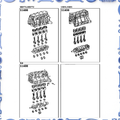Partial engine assembly for Toyota 11400-75140