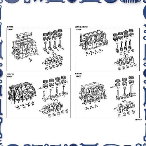 11400 - BLOCK ASSY, SHORT
