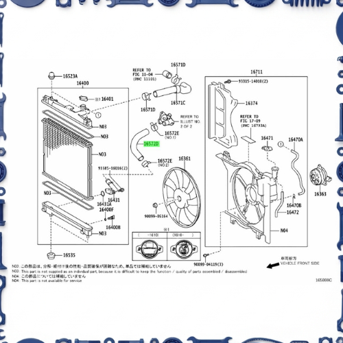 Partial engine assembly for Toyota 11000 - (19000-47350)