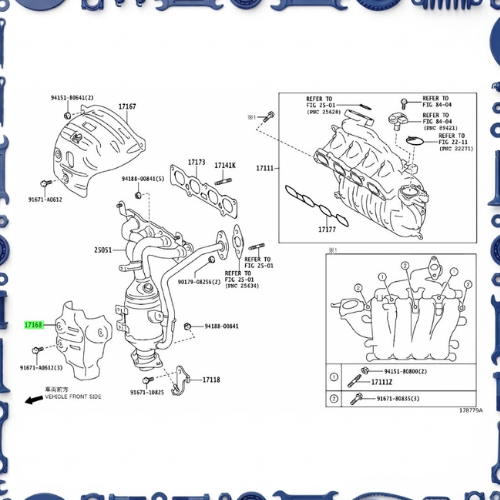 Partial engine assembly for Toyota 11000 - (19000-47350)