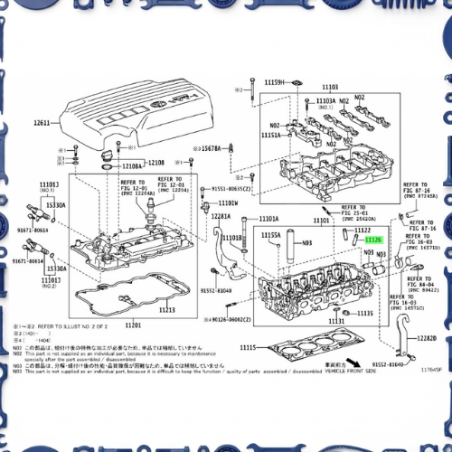 Cylinder head for Toyota 11122-31041