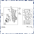 Toyota Corolla (ZWE211W-AWXEB) Timing Gear Cover &amp; Rear End Plate