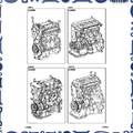 Toyota Corolla Fielder (NZE161-AEMEK) Partial Engine Assembly