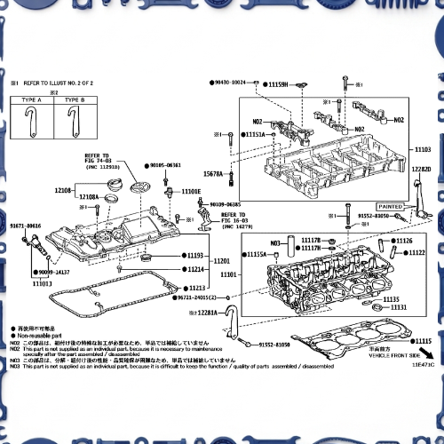 Toyota Corolla (ZWE211-AEXEB) Cylinder Head