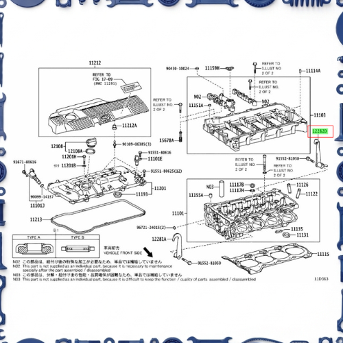 Toyota Corolla (ZWE211-AEXSB) Cylinder Head